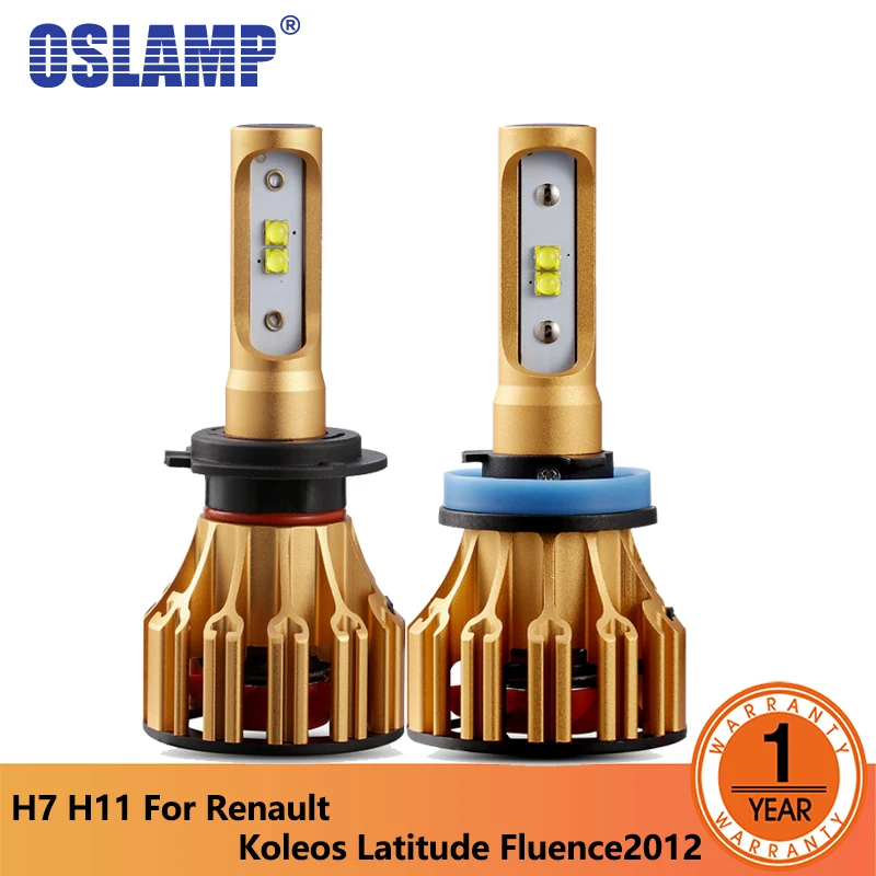 Oslamp H7 светодиодный налобный светильник H11 Светодиодный 70 Вт SMD 7000лм фонарь для