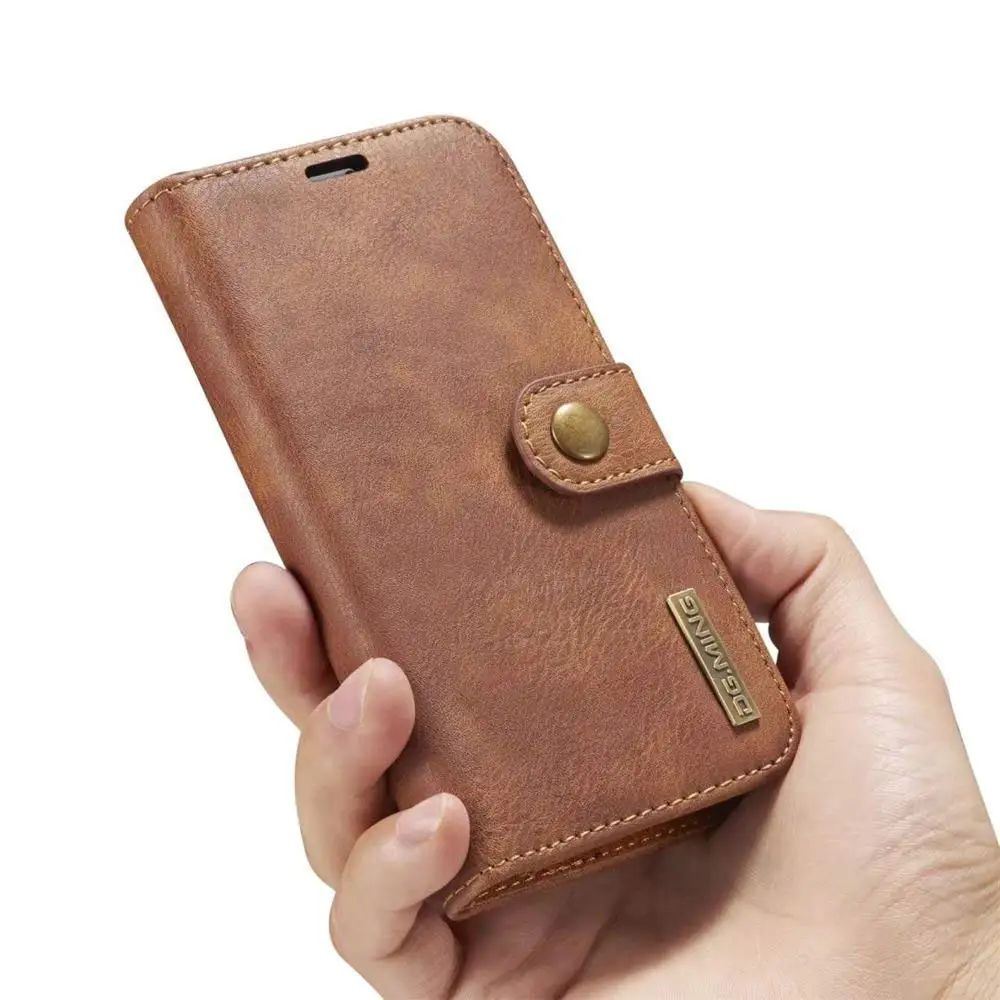 Sinbeda оригинальный DG.MING Чехол-кошелек для iPhone 5 6 7 Plus чехол из воловьей кожи
