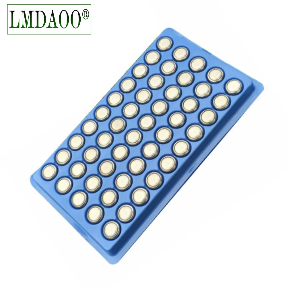 50 шт. LR44 357A A76 303 AG13 SR44SW SP76 L1154 RW82 RW42 1,5 V Батарея LR44 щелочные батареи таблеточного часы игрушки батареи