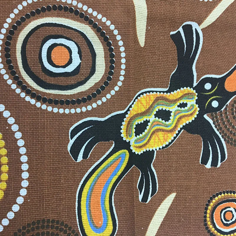 50x130 см чай ткани Австралии кенгуру|kangaroo|kangaroo australiakangaroo kangaroo |