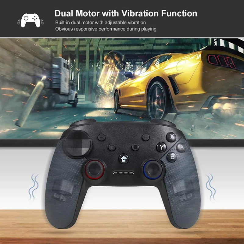 WUIYBN беспроводной переключатель контроллер Bluetooth геймпад NS джойстик для nintendo Switch lite игровой автомат/ПК/Android/пара