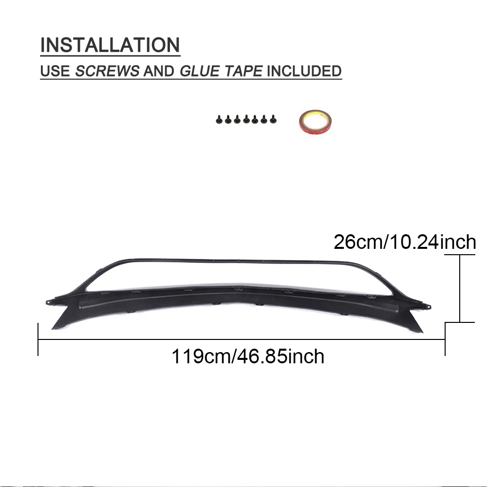 Передний бампер для губ Canards Vents Mercedes Benz W176 A Class A200 A250 A45 AMG Hatchback 2016 Now 9 шт.
