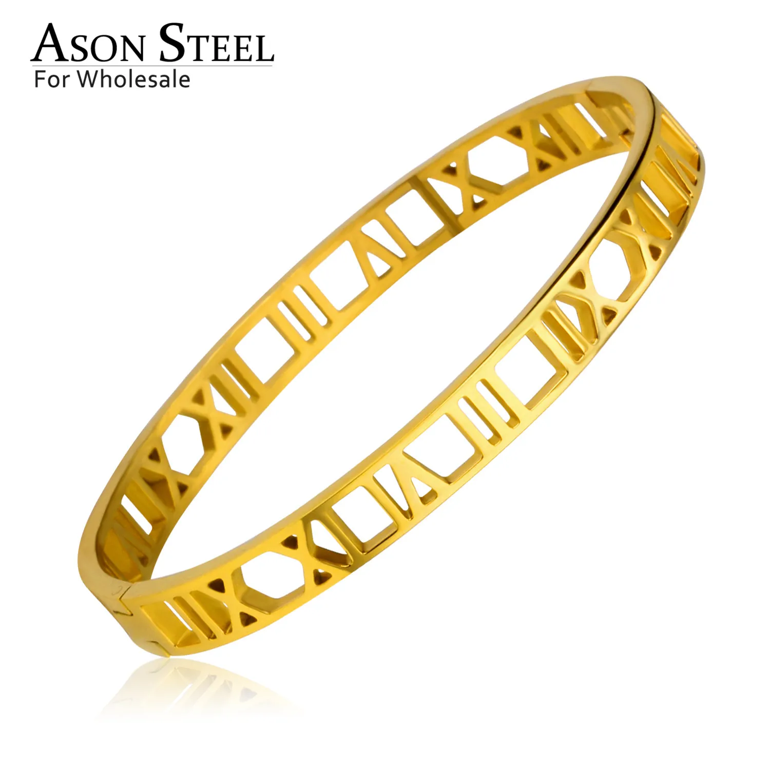 ASON стальные аксессуары женские роскошные ювелирные изделия нержавеющая сталь