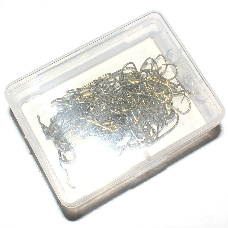 KKWEZVA Максимальная ловля 100 шт длинный 18 мм/ширина 7 мм 8 # Nymph Fly Крючки для