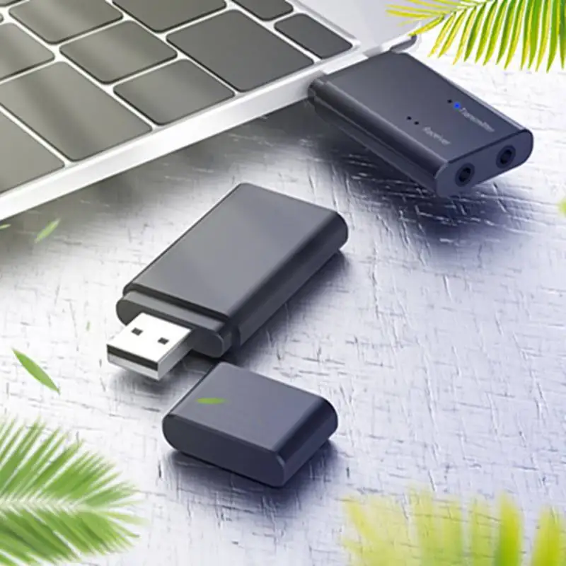 2 в 1 беспроводной Bluetooth передатчик приемник USB стерео 4 аудио адаптер | Электроника