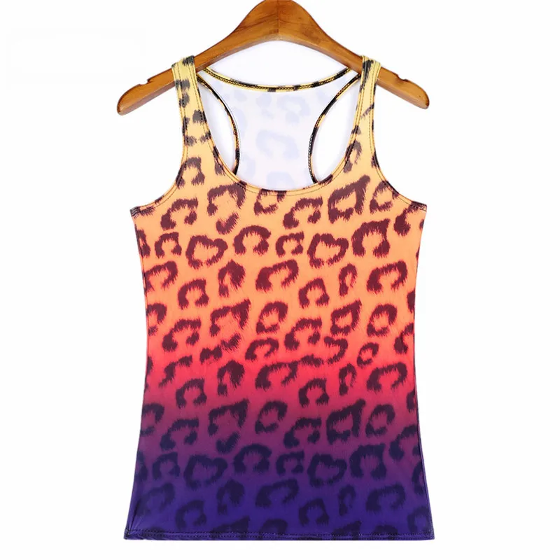 Топы летние женские новые блузки без бретелек рукавов с цифровым принтом