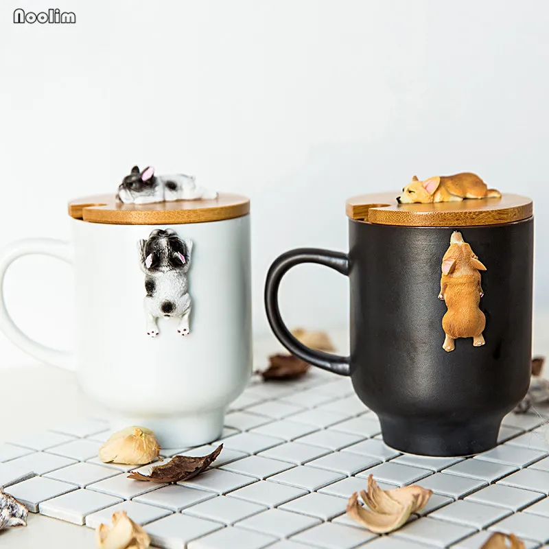 Креативные керамические Мультяшные стереоскопические аксессуары милые офисные