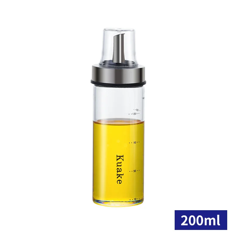 style4 200ml Бутылка для оливкового масла без капельного стекла Распылитель для масла оливковое масло уксус Диспенсер для соусов бутылка для приготовления приправ кухонный гаджет - Цвет: style4 200ml