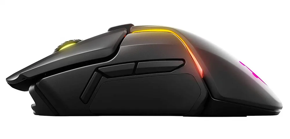 Steelseries Rival 600 игровая мышь TrueMove3+ двойной оптический сенсор RGB взвешиваемая профессиональная FPS мышь