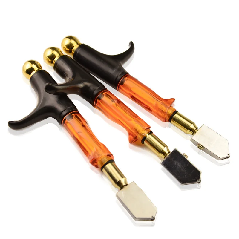 Brand New Hand-Held Glass Cutter T-Type Push High Quality Tungsten Steel Head Sharp Blade Comfortable Use Cutting Tool | Инструменты