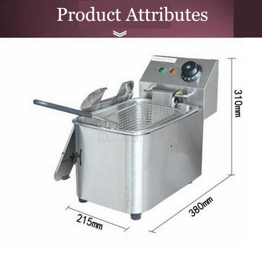FY-4L Single-cylinder Open Fryer Chicken Frying Equipment Commercial Deep chicken french fries churros etc. | Бытовая техника