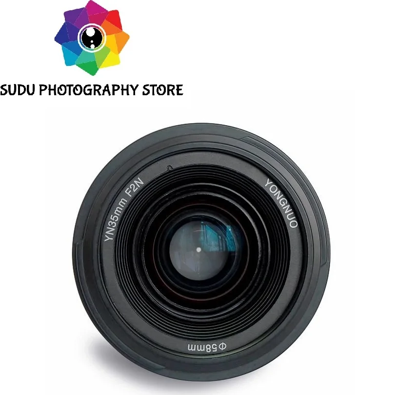 YONGNUO 35 мм F2 1:2 AF/MF широкоугольный Автофокус для Nikon