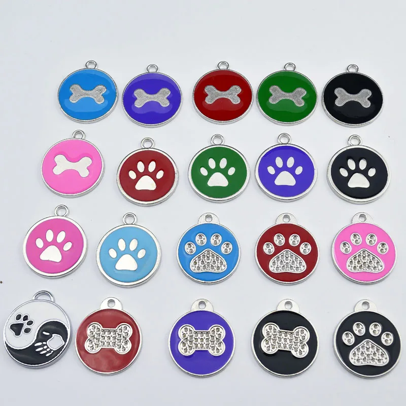 Брелок Симпатичный собачьи ноги бирка ключ автомобильный брелок шармы с собакой