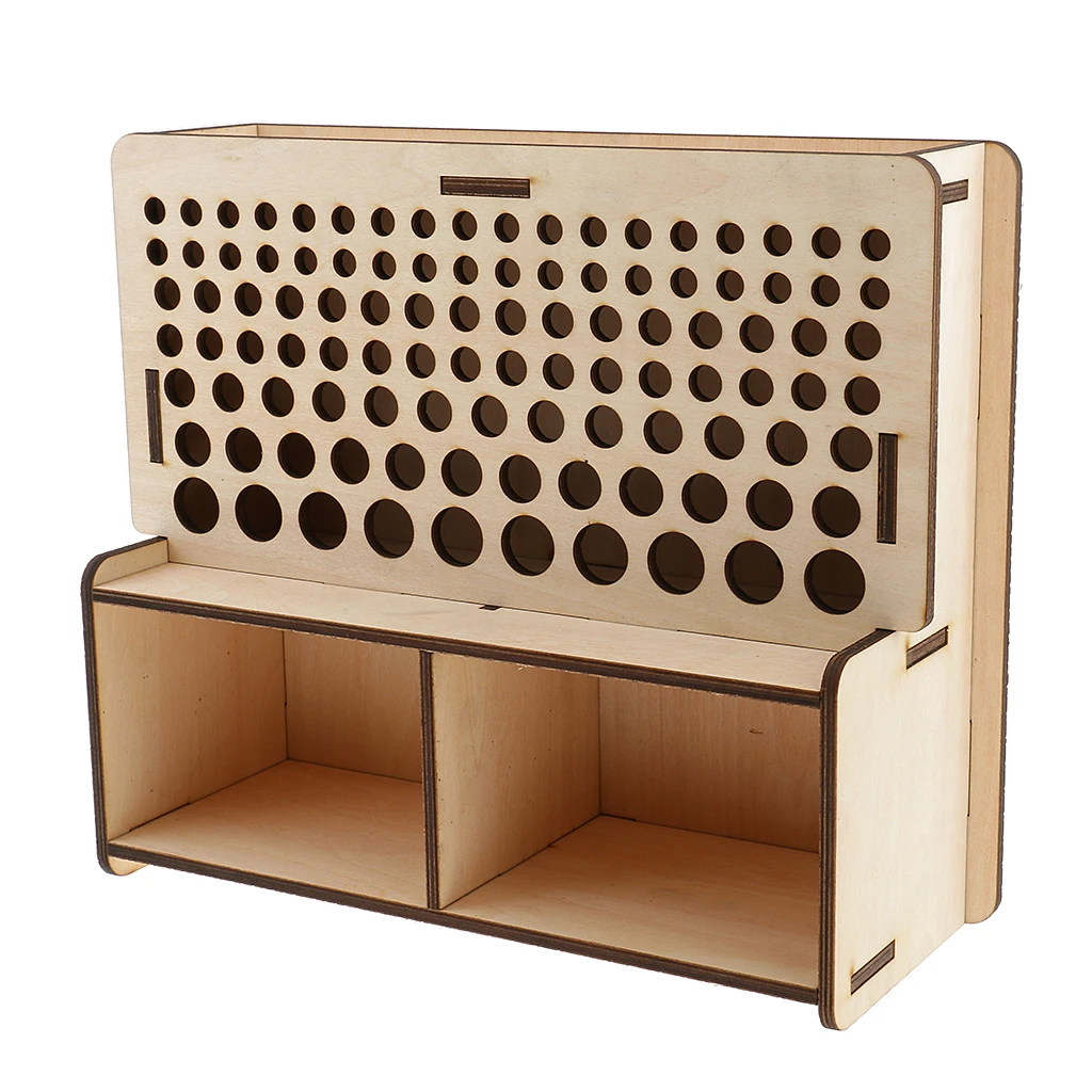 Многофункциональная деревянная полка для кожевенного ремесла штамповочные