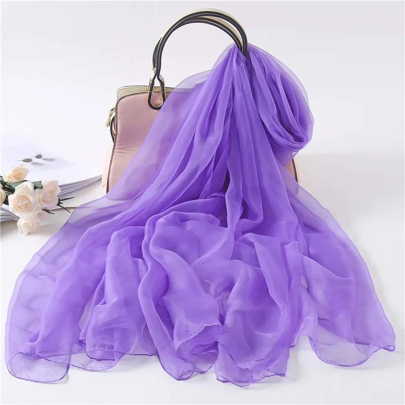 

New Muslim Female Yellow Women Silk Scarf Beach Shawl and Echarpe Summer Wraps Scarves Large Size 180*140cm Stole Pashmina W1105