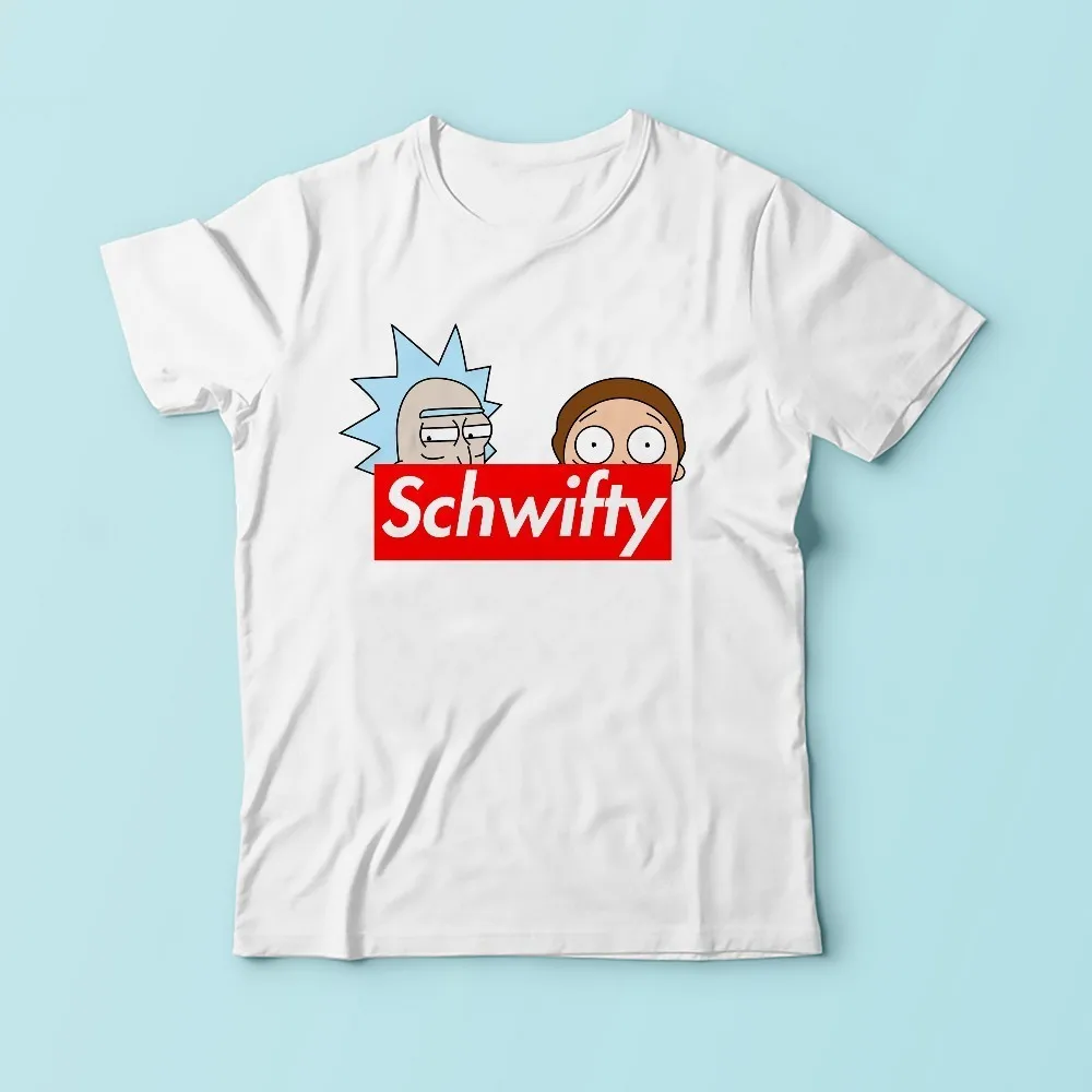 Ricky Получить Schwifty забавная аниме мастер Футболка мужская JOLLYPEACH Новая Летняя
