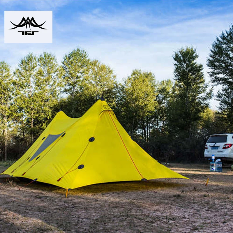 TFS 4 человека 600*295*210 см нейлоновая палатка для кемпинга|camping tent|4 person4 person camping tent |