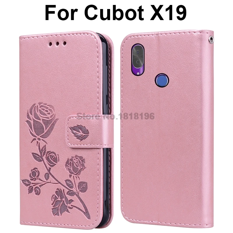 Для Cubot X19 чехол 5,93 Роскошный кожаный бумажник флип чехол для Cubot X19 X 19 cuboxx19 силиконовый чехол с магнитным держателем
