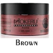 Brown Краска Mokeru с сильной фиксацией, Восковая краска для волос Grandma серая, одноразовая Пастельная краска для волос, крем для непостоянного цвета волос, воск для динамичных причесок - Цвет: Brown