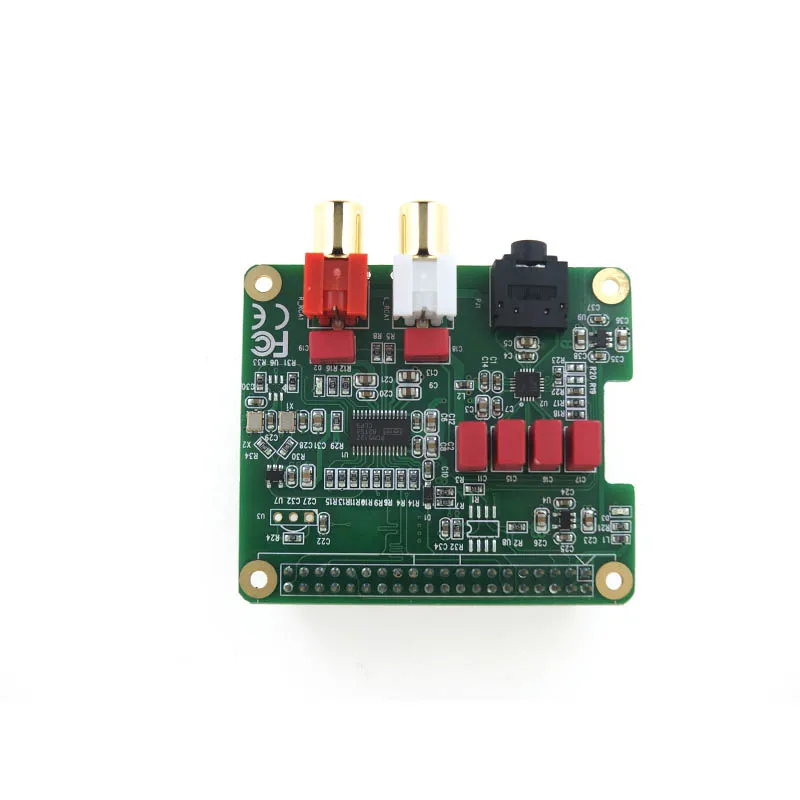 Плата расширения ЦАП Raspberry Pi PCM5122 Hi Fi аудио модуль совместим с 3 Model B +(Plus) 3B 2B