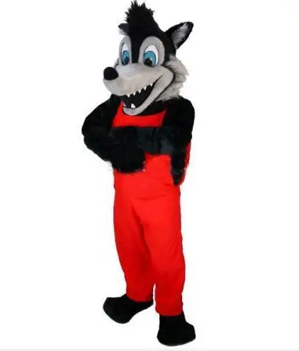 Лидер продаж Большой плохой волк Маскоты костюм для взрослых Размеры Фирменная