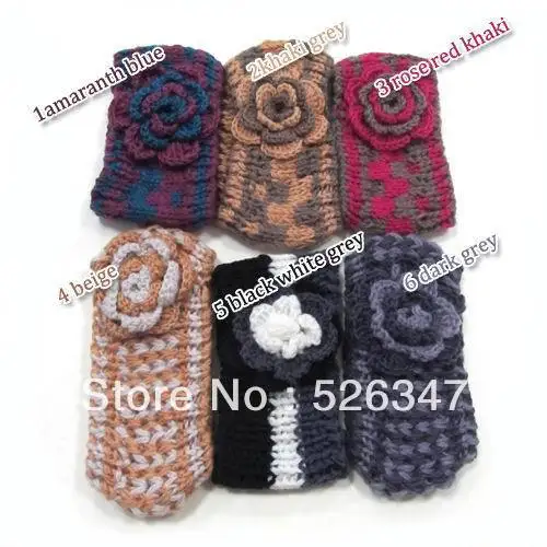 

Hot Winter Warmer Warn Knit Crochet Headband Hairband Headwrap Ear Muff