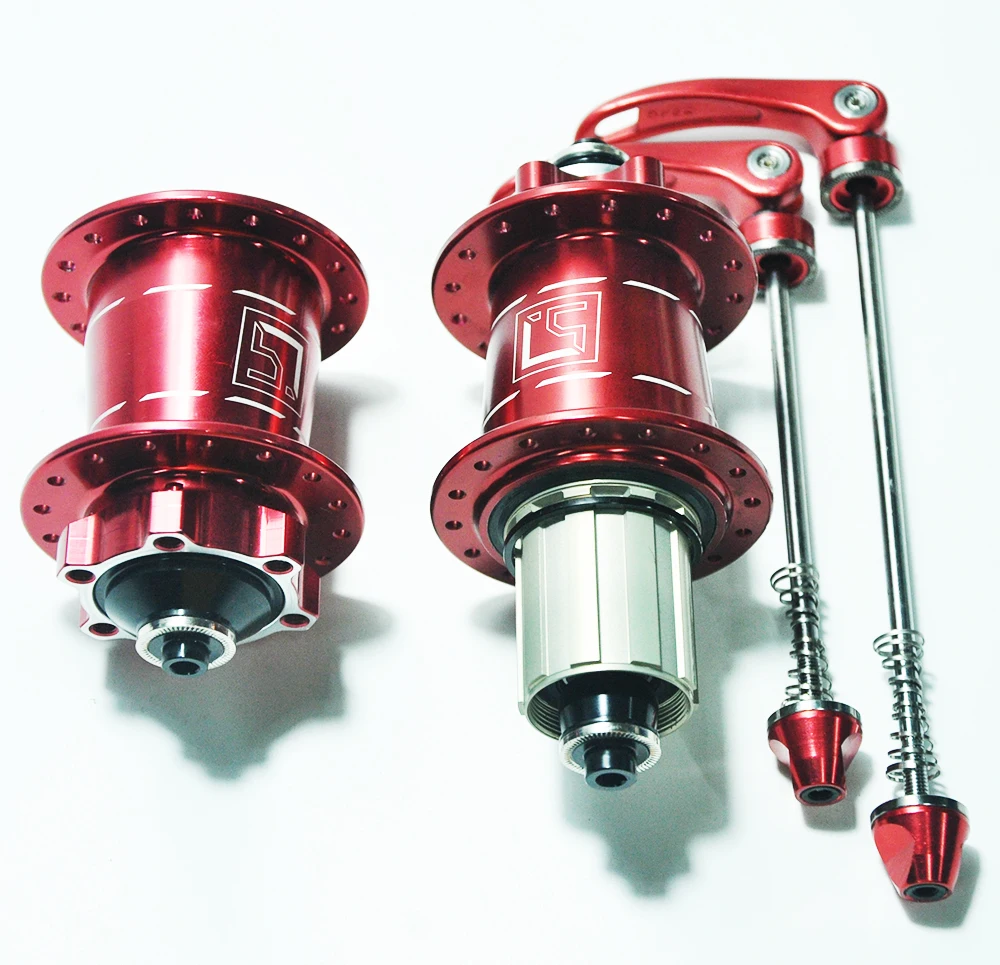 90 кликов 4 подшипники 6 Pawls 32H Mtb CNC горный велосипед концентратор 8 9 10 11S Кассетный корпус спереди и сзади QR с через ось