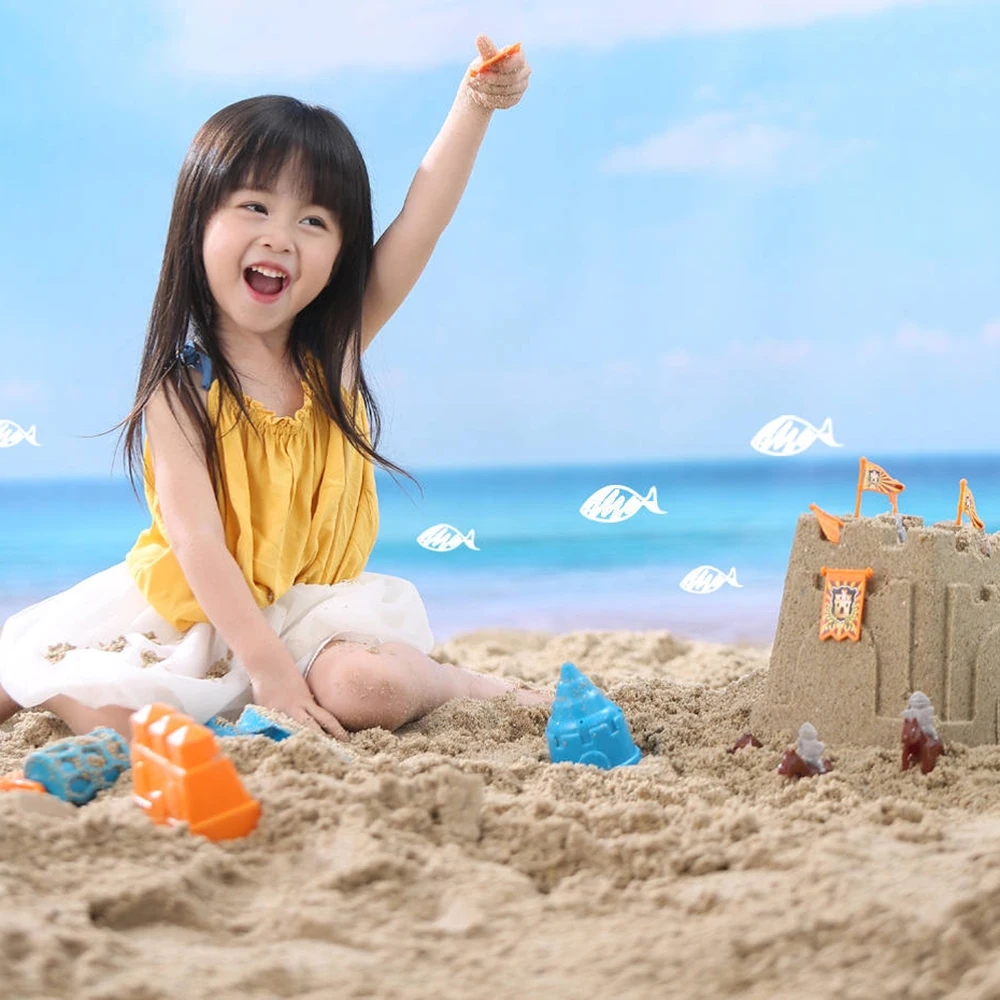 25 шт. Xiaomi Mijia Bravokids пляжные игрушки песок замок режим лопата ведро с коробкой для