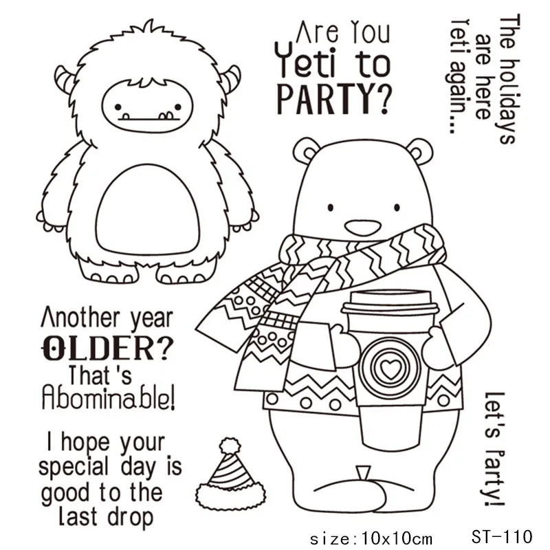 Прозрачные штампы бумажные ремесленные декоративные открытки штампы|Штампики| |