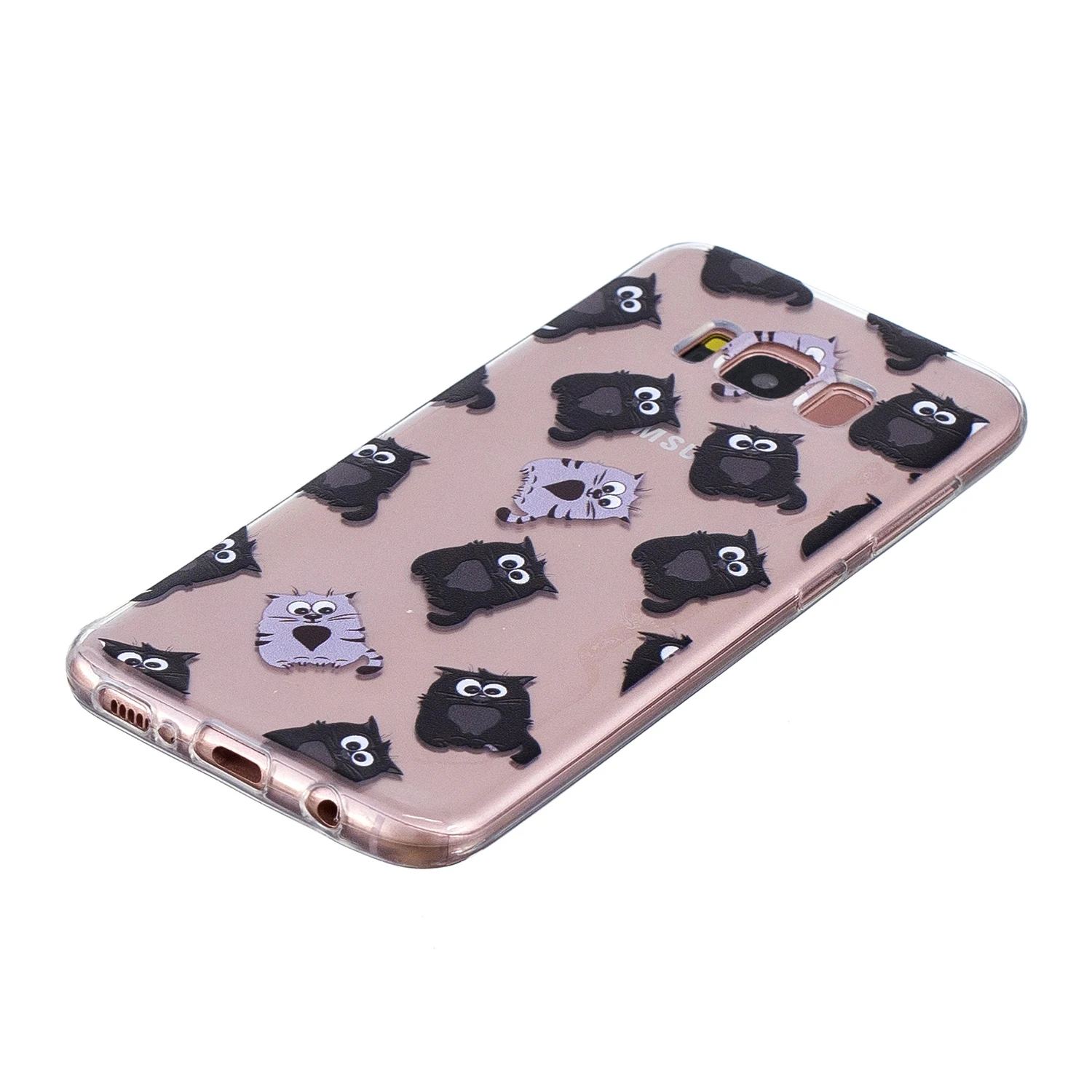 Милый модный силиконовый чехол для samsung Galaxy S8 S 8 G950 мягкая задняя крышка из ТПУ G9500