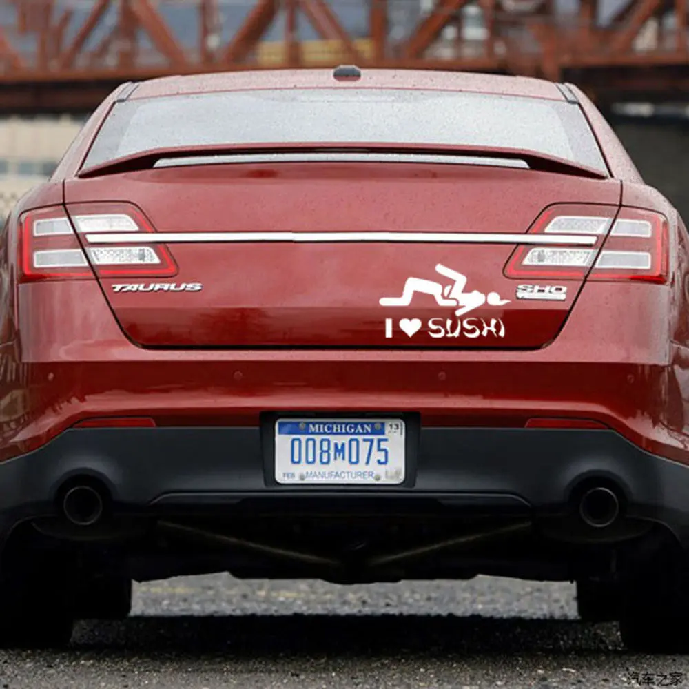 12*6 см автомобильный Стайлинг наклейки для суши автомобиля окно заднее лобовое