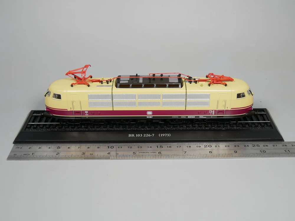 Модель в масштабе Ho Atlas 1:87 поезд BR 103 226 7 1973 литый под давлением модельный