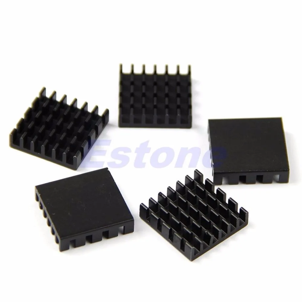 19*19*5 мм 5 шт. IC LED Power Memory Chip качественный алюминиевый радиатор DIY полезный |