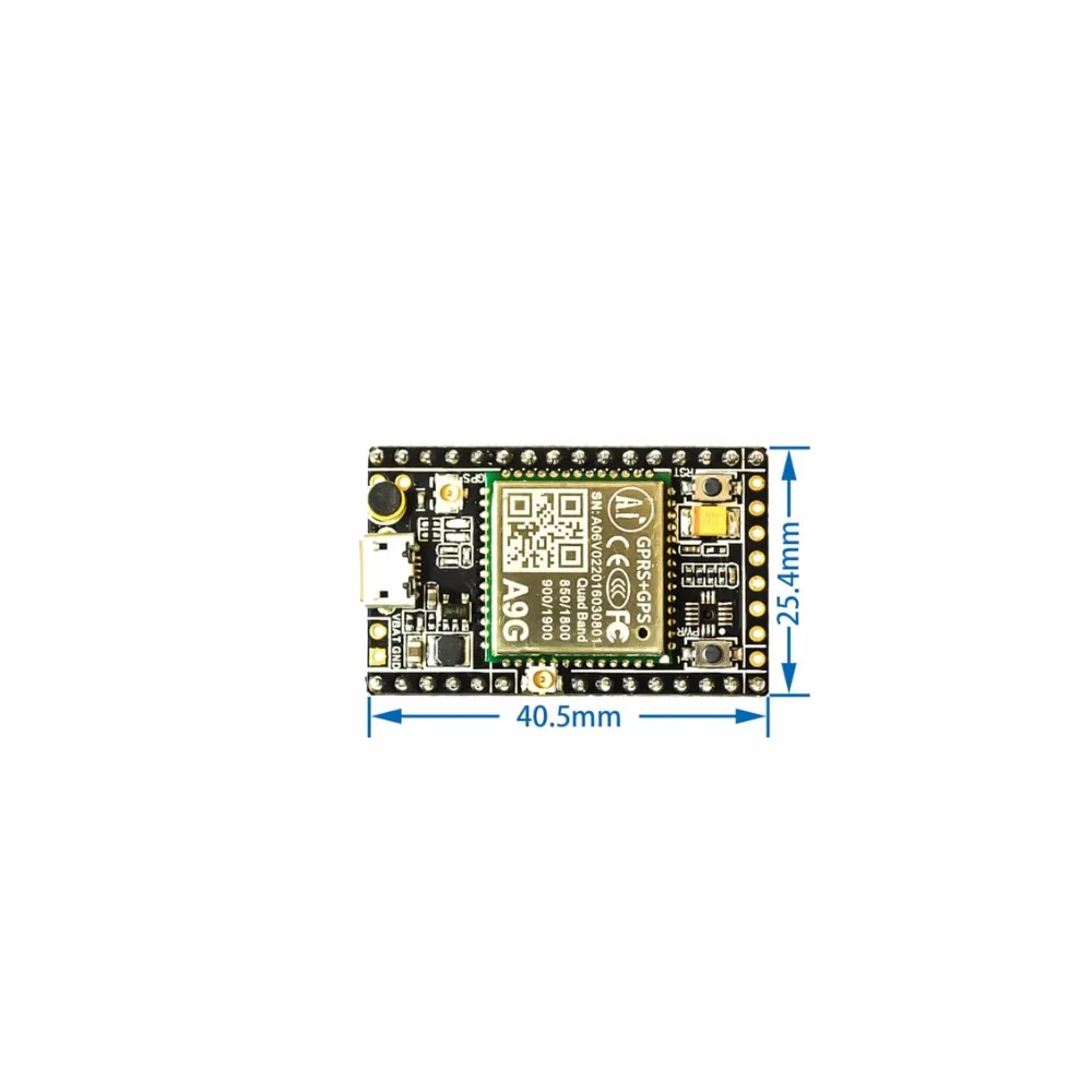 GSM/GPRS + GPS/BDS макетная плата A9G Development Board \ SMS Voice Беспроводная передача данных