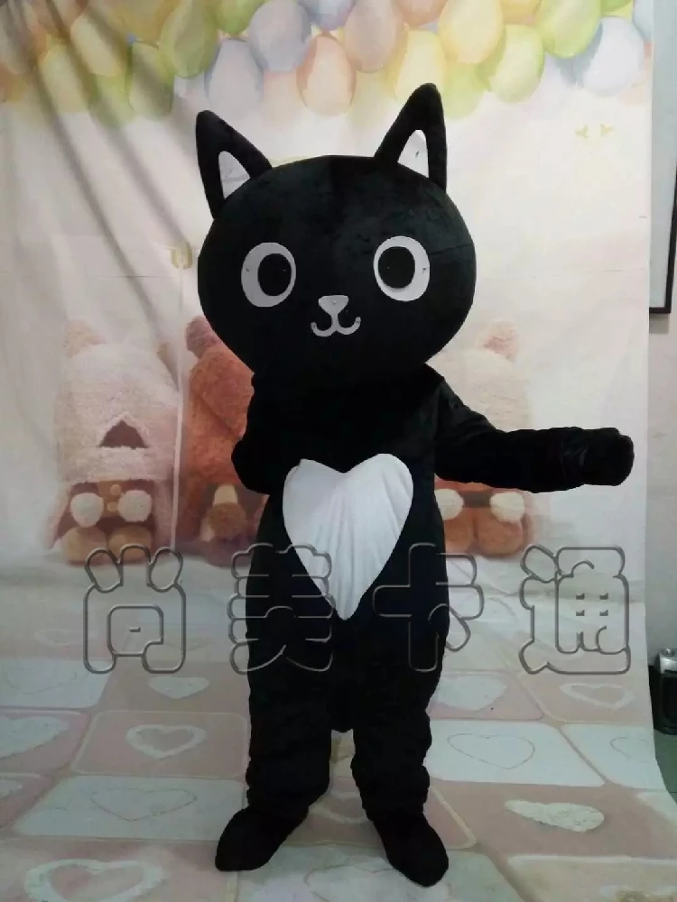 Костюм талисман в виде кошки Mascotte для взрослых смешной мультяшный персонаж