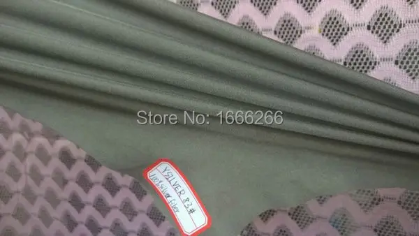 YSILVER83 # высокая растягивающаяся ткань с защитой от ЭМП 100% материал из