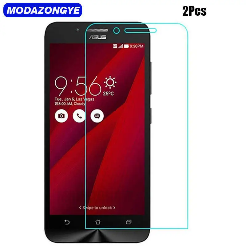 Закаленное стекло для Asus Zenfone Go ZC500TG защитная пленка экрана Z00VD ZC ZC500 500 500TG 2 шт. |