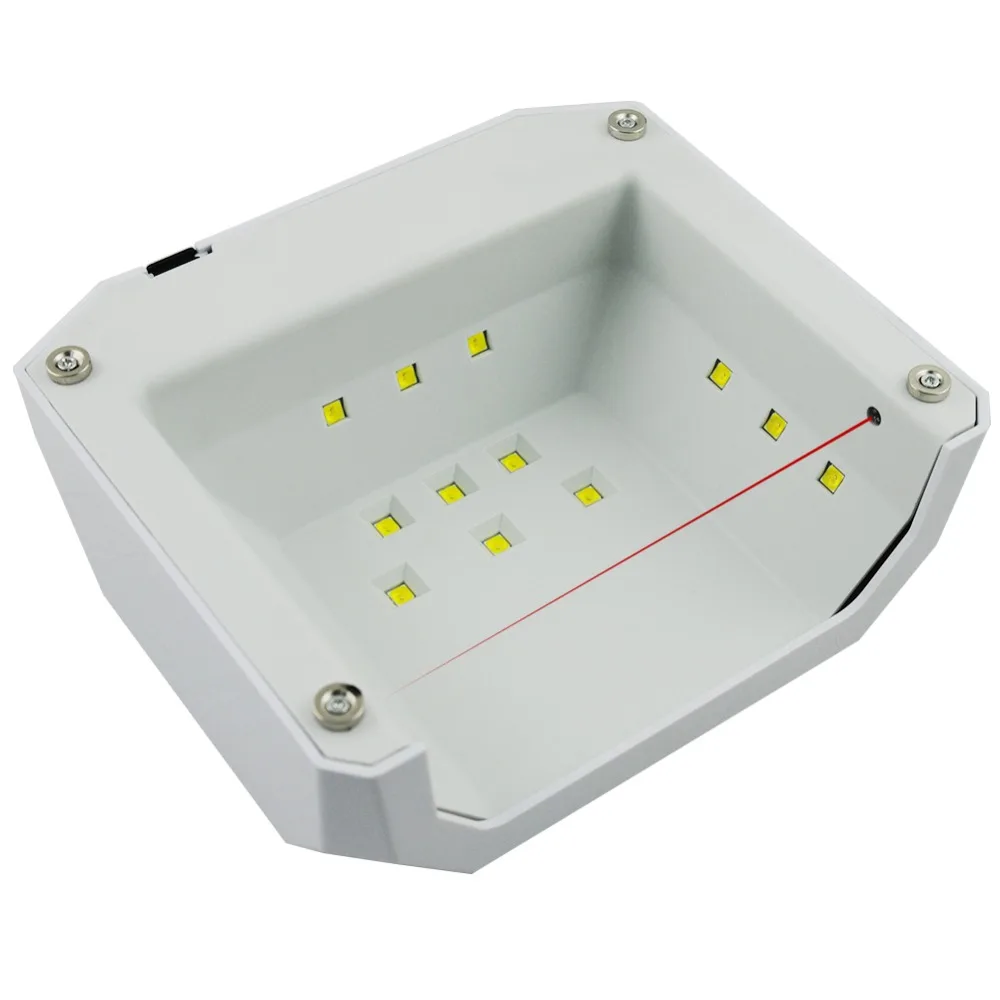 36 Вт лампы для ногтей УФ светодиодный светильник Алмазный Сушилка все маникюра