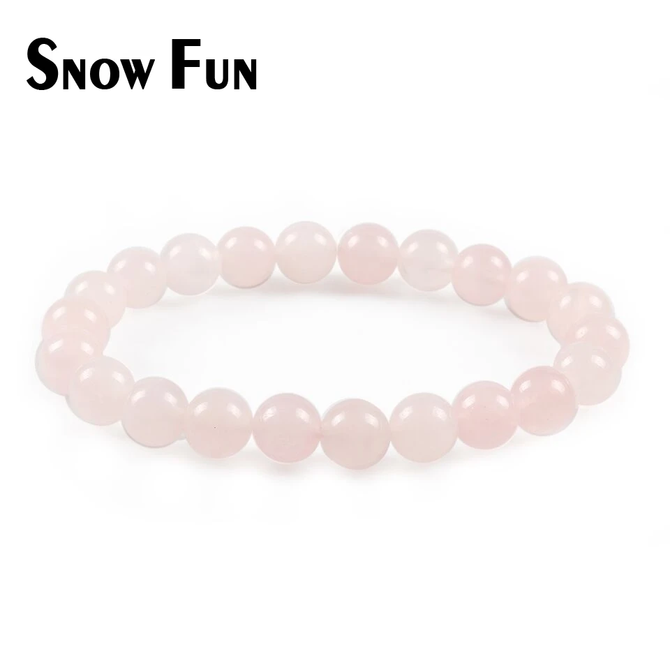 Женский браслет с бусинами из розового кварца 8 мм|bracelets for|bracelets for womenbracelet bracelet |
