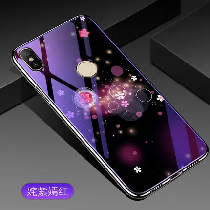 A2 Чехол для xiaomi mi x 2 s Чехол Волк Олень синее закаленное стекло Жесткий Чехол для xiaomi mi x2s чехол mi x 2 s защитный чехол - Цвет: A2