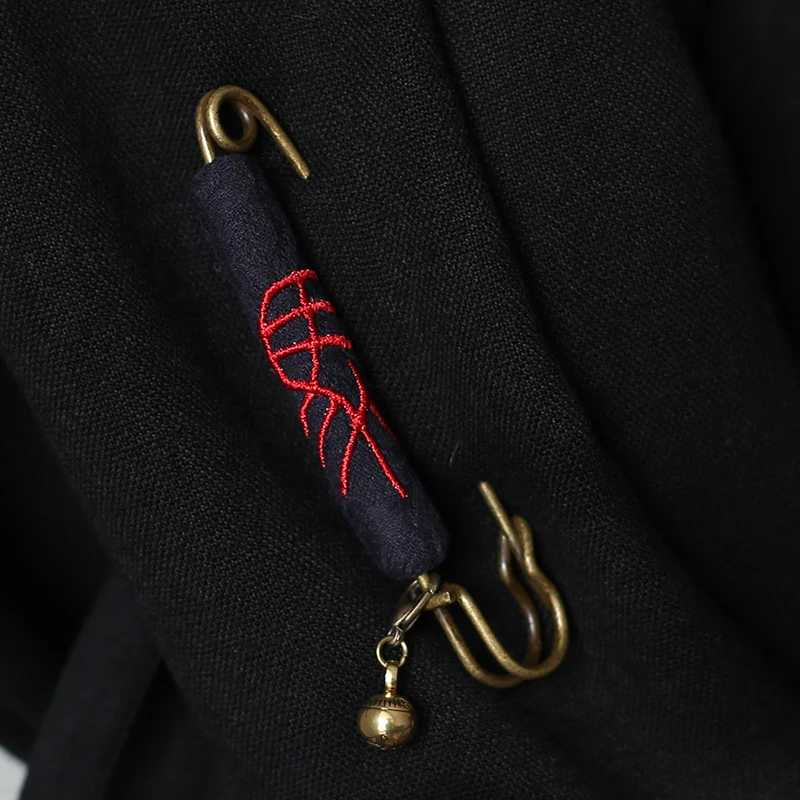 Брошь ручной работы в ретро стиле с 3D вышивкой Китайские знаки зодиака значок для