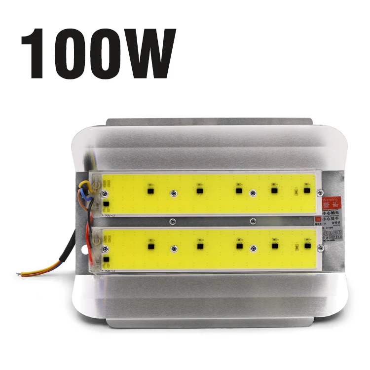 100W COB light EnwYe светодиодный уличный светильник 50 Вт 100 Вт светодиодный COB светодиодный вольфрамовый прожектор 220 В Светодиодный прожектор Refletor - Испускаемый цвет: 100W COB light