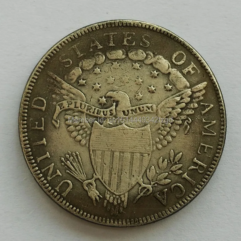 1804 США Freedom God Head фэн шуй Лаки Серебряная монета латунь коллекция монет Реплика