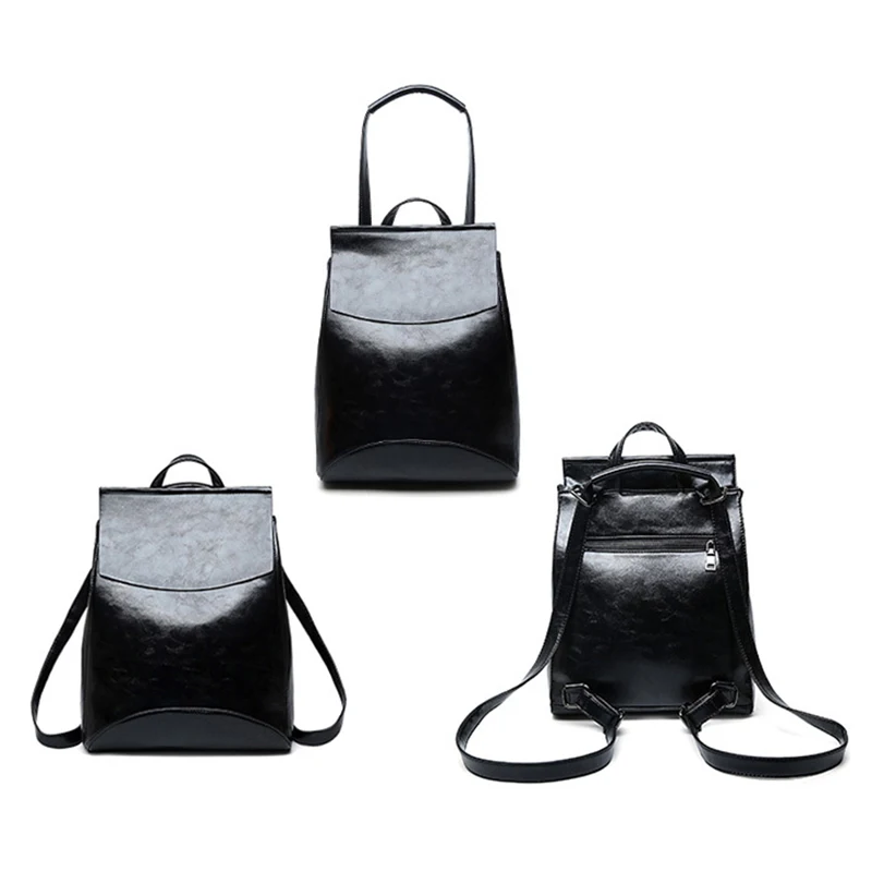 Новинка, Модный женский рюкзак из искусственной кожи, высококачественные Молодежные кожаные рюкзаки для девочек-подростков, женская школьная сумка через плечо