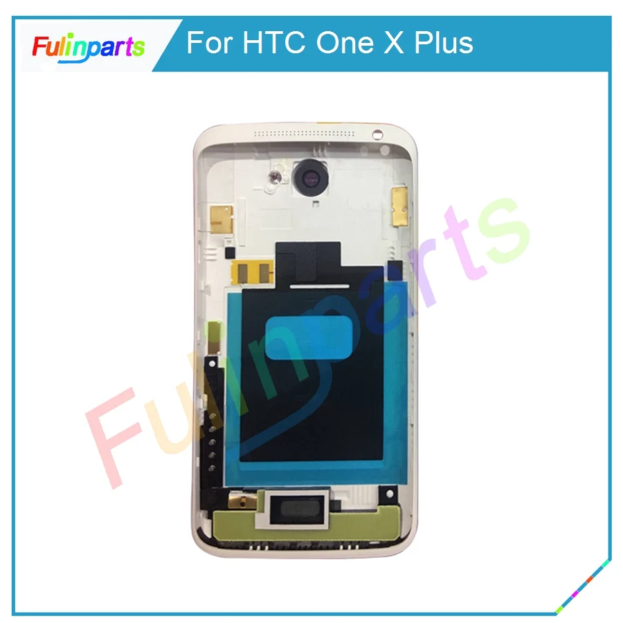 Для HTC One X Plus/One + задняя крышка корпус Батарейная дверь с объективом камеры