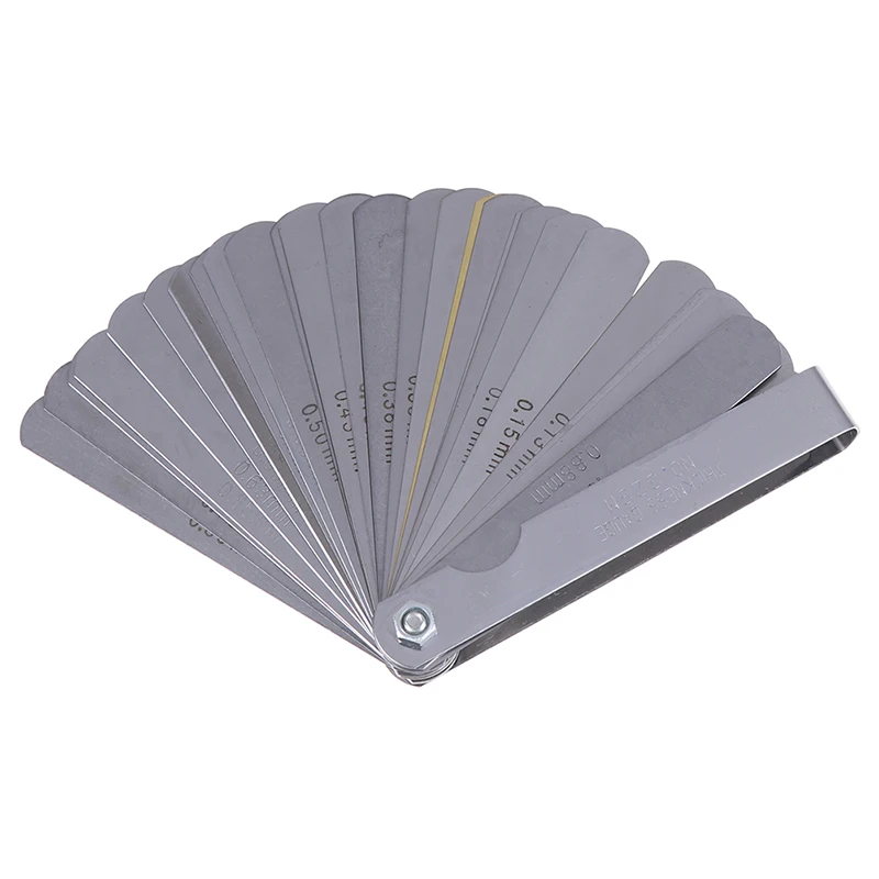 

32pcs 0.04-0.88mm Steel Range Finder Feeler Gauge Valve Teaching Feeler Reading Measuring Tools