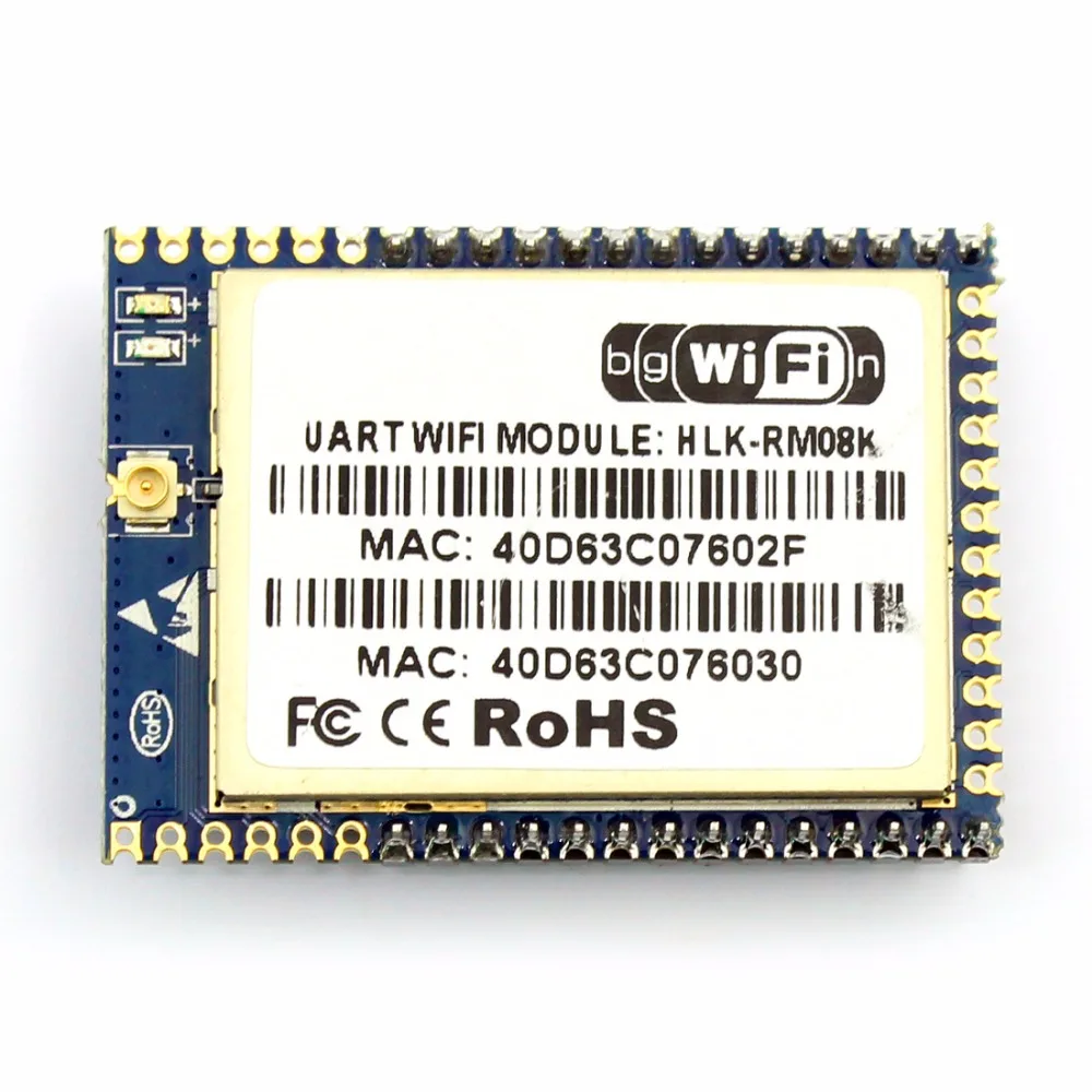 1 шт. HLK RM08K два последовательных порта превращает UART в wifi модуль Ethernet умный