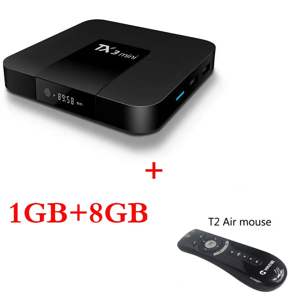 1GB8GB T2 Смарт Android 8,1 ТВ приставка TX3 мини Amlogic S905W 2GB16GB четырехъядерный H.265 4K 2,4 GHz WiFi медиаплеер ТВ приставка tanix TX3 мини 1GB 8GB - Цвет: 1GB8GB T2