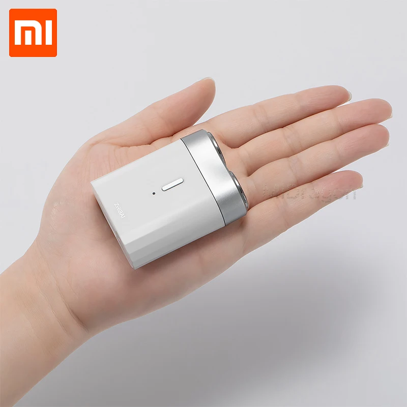 Оригинал Xiaomi Zhibai Мини электрическая бритва Влажная и сухая Водонепроницаемая USB