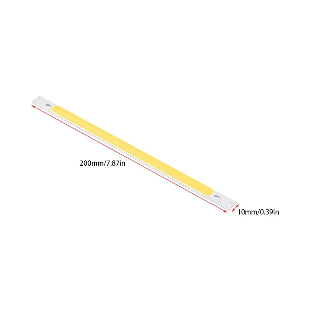 12V-14V 10W LED Light Strip 200*10mm Module Seven Lighting Colors Optional COB Lamp Bar DIY Kit | Освещение